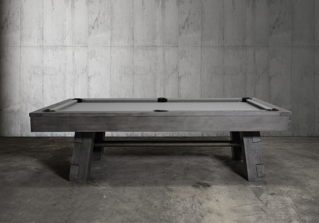 Plank & Hide Isaac Slate Pool Table with Professional Installation Included